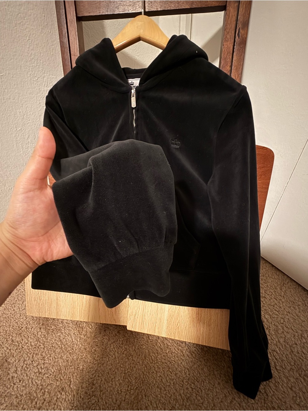 Juicy Couture Full-Zip Hooded Jacket - Picture 4 of 5